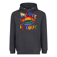 Smoke love is love lips Heavyweight Hoodie - MaliasSmallBusiness