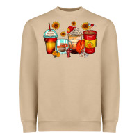 Mushroom firefighter coffee cups Heavyweight Sweatshirt - Zillion Design Studio