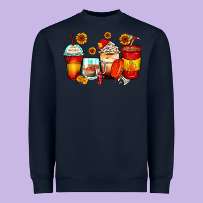 Firefighter Coffee Cups Heavyweight Sweatshirt Designed By Zillion Design Studio