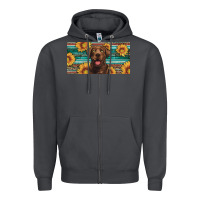 Smoke western chocolate labrador license plate Zipper Hoodie - Artiststas