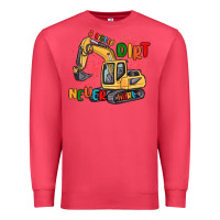 Cardinal a little dirt never hurt Premium Sweatshirt - MaliasSmallBusiness