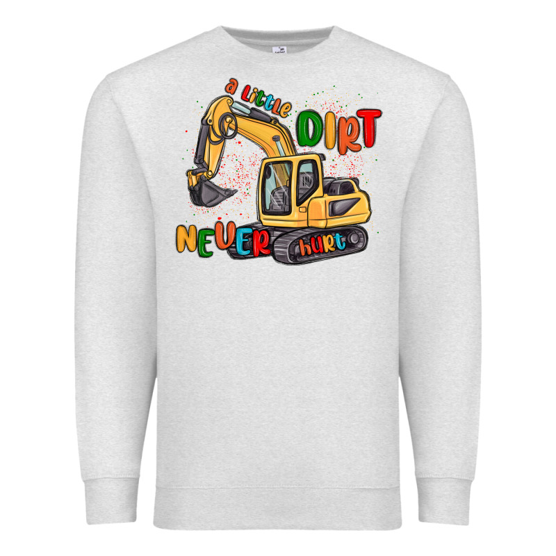 A Little Dirt Never Hurt Premium Sweatshirt by MaliasSmallBusiness | Teevron