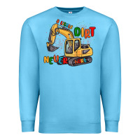 Ocean Blue a little dirt never hurt Premium Sweatshirt - MaliasSmallBusiness
