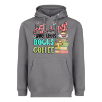 Storm just a girl who loves books and coffee Heavyweight Hoodie - MaliasSmallBusiness