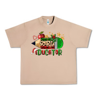Burro christmas educator pencil Urban Heavy Tee - FaDigitalArtStudio