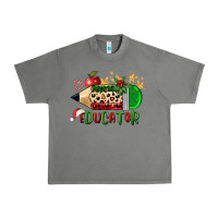 Tornado christmas educator pencil Urban Heavy Tee - FaDigitalArtStudio