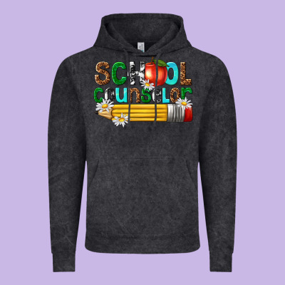 School Counselor Vintage Hoodie Designed By Texasbilliewilder
