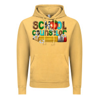 Vintage Mustard school counselor Vintage Hoodie - texasbilliewilder