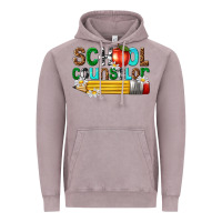 Vintage Zinc school counselor Vintage Hoodie - texasbilliewilder