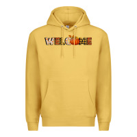 Antique Gold welcome pumpkin Premium Hoodie - BundleAndBundleShop