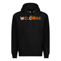 Black welcome pumpkin Premium Hoodie - BundleAndBundleShop