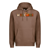 Chestnut welcome pumpkin Premium Hoodie - BundleAndBundleShop