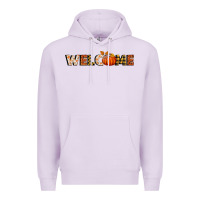 Lilac welcome pumpkin Premium Hoodie - BundleAndBundleShop