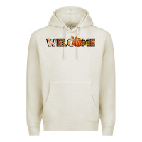 Oatmeal Heather welcome pumpkin Premium Hoodie - BundleAndBundleShop