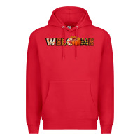 Red welcome pumpkin Premium Hoodie - BundleAndBundleShop
