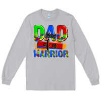 Moon Dust dad of a warrior Long Sleeve Tee - AdoDesignShop