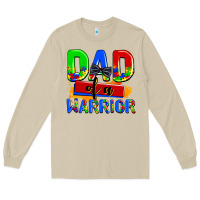 Mushroom dad of a warrior Long Sleeve Tee - AdoDesignShop