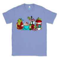 Colony Blue wine coffee cups Classic Tee - AdoDesignShop