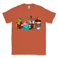 Copper wine coffee cups Classic Tee - AdoDesignShop