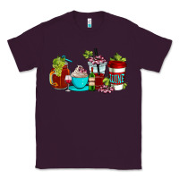 Plum wine coffee cups Classic Tee - AdoDesignShop
