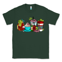 Sports Green wine coffee cups Classic Tee - AdoDesignShop