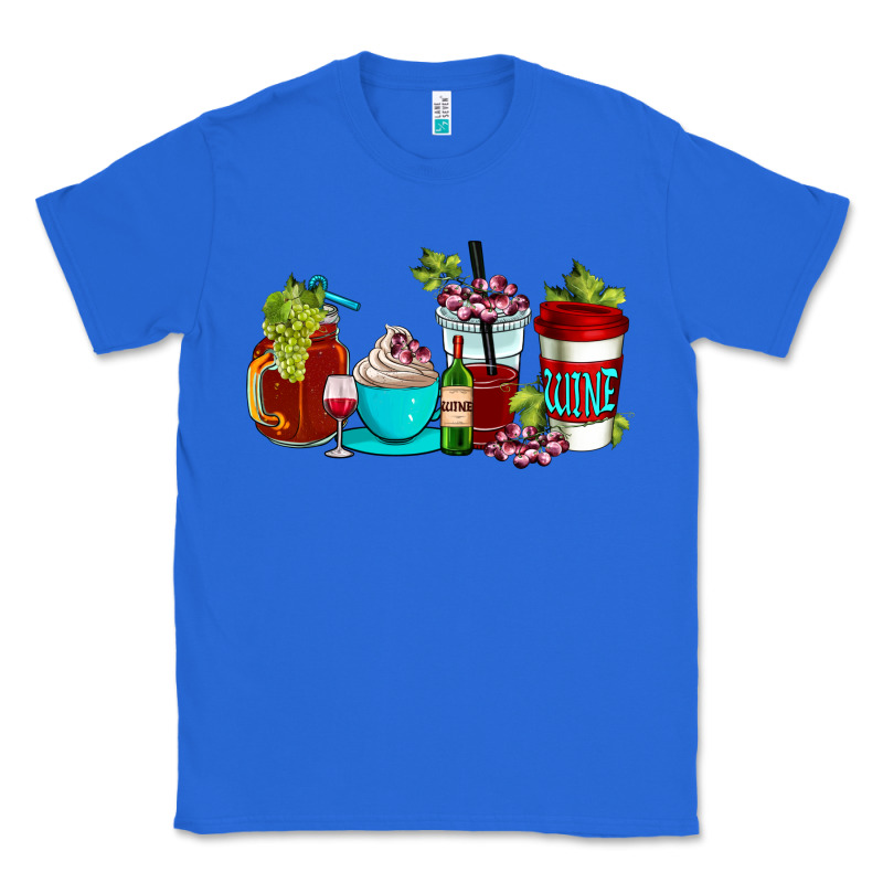 Wine Coffee Cups Classic Tee by AdoDesignShop | Teevron