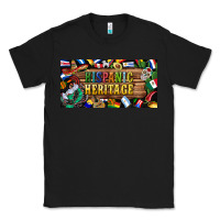 Black hispanic heritage license plate Classic Tee - BundleAndBundleShop