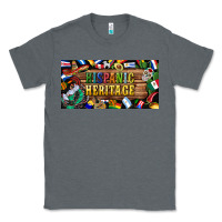 Charcoal Heather hispanic heritage license plate Classic Tee - BundleAndBundleShop
