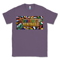 Lavender hispanic heritage license plate Classic Tee - BundleAndBundleShop