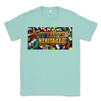 Seafoam hispanic heritage license plate Classic Tee - BundleAndBundleShop