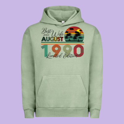 Best Wife Since August 1990 Limited Edition Urban Hoodie Designed By Bettercallsaul