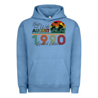Pigment Pebble Blue Best Wife Since August 1990 Limited Edition Urban Hoodie - Bettercallsaul