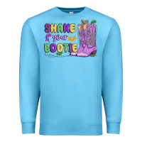 Ocean Blue shake your bootie mardi gras Premium Sweatshirt - MaliasSmallBusiness