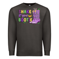 Smoke shake your bootie mardi gras Premium Sweatshirt - MaliasSmallBusiness