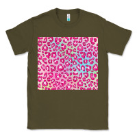 Army Green pink leopard glitter Classic Tee - JahusDesignShop