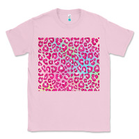 Bubblegum Pink pink leopard glitter Classic Tee - JahusDesignShop