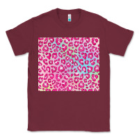 Burgundy pink leopard glitter Classic Tee - JahusDesignShop