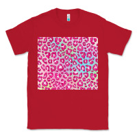 Red pink leopard glitter Classic Tee - JahusDesignShop