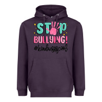 Plum stop bullying kindness is cool Heavyweight Hoodie - MaliasSmallBusiness
