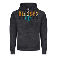 Vintage Black blessed life Vintage Hoodie - Zillion Design Studio