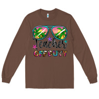 Chestnut teacher off duty Long Sleeve Tee - Artiststas