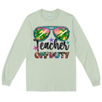 Matcha teacher off duty Long Sleeve Tee - Artiststas