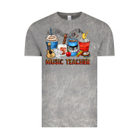 Cloud Rock music teacher coffee cups Vintage Tee - Zillion Design Studio