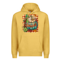 Antique Gold Blessed Premium Hoodie - BundleAndBundleShop