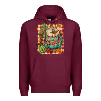 Burgundy Blessed Premium Hoodie - BundleAndBundleShop