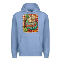 Colony Blue Blessed Premium Hoodie - BundleAndBundleShop