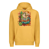 Mustard Blessed Premium Hoodie - BundleAndBundleShop
