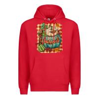 Red Blessed Premium Hoodie - BundleAndBundleShop