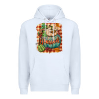 White Blessed Premium Hoodie - BundleAndBundleShop