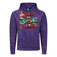 Cloud Purple school bus monitor Vintage Hoodie - texasbilliewilder